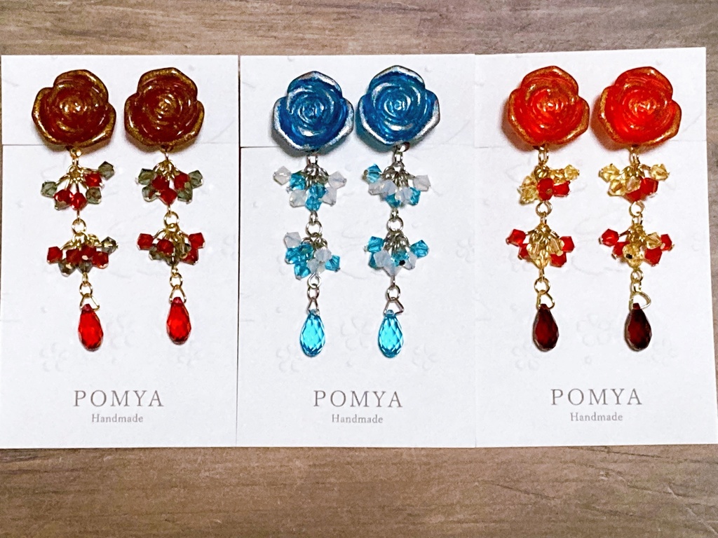 刀剣男士イメージ・バラの耳飾り