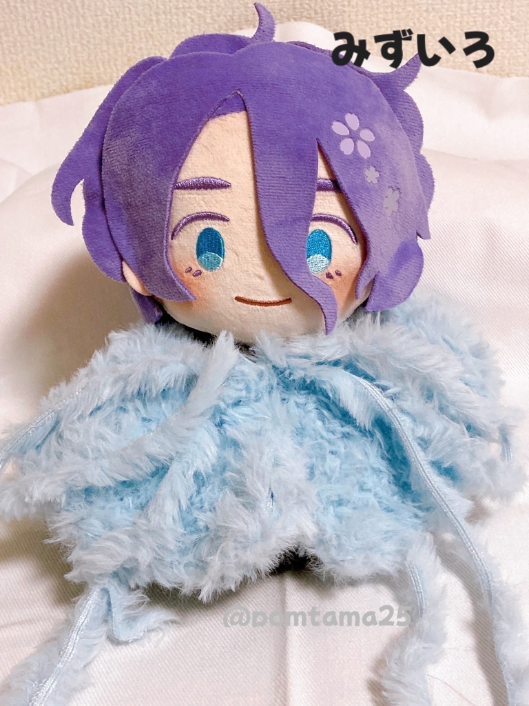 ぬいぐるみ用ふわふわケープ