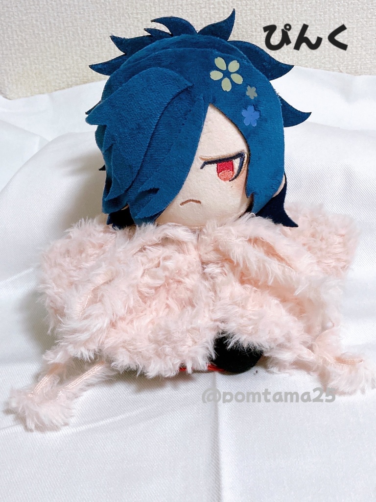 ぬいぐるみ用ふわふわケープ