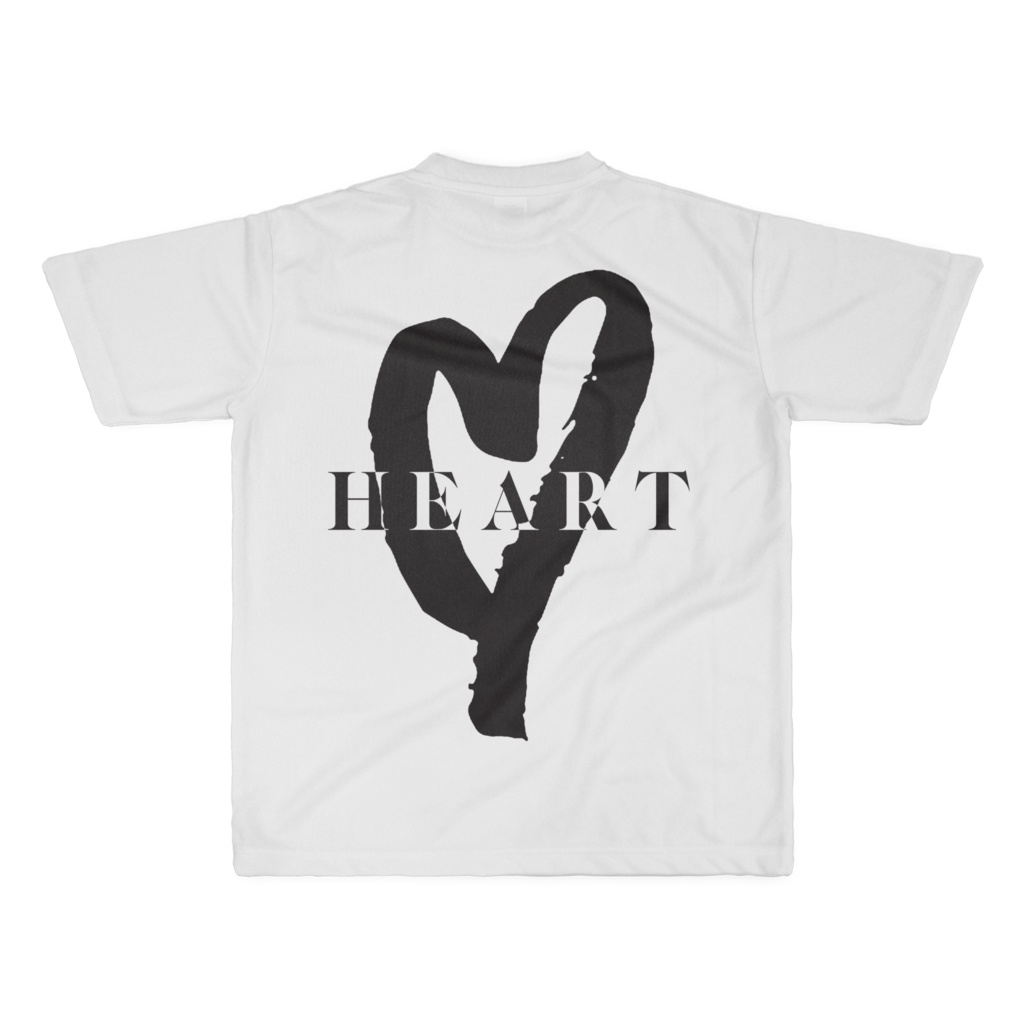 HEART - フルグラフィックtシャツ