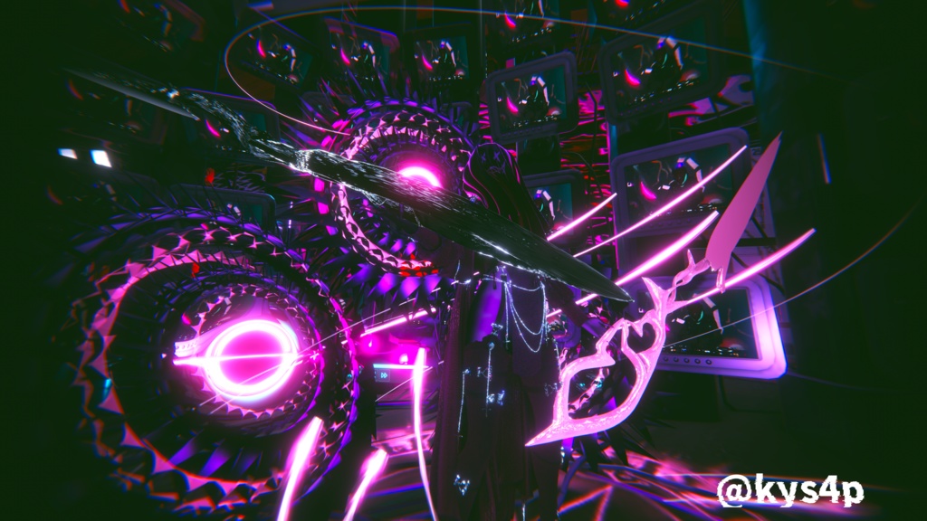 【アニメーション付き】Divine Saw Halo