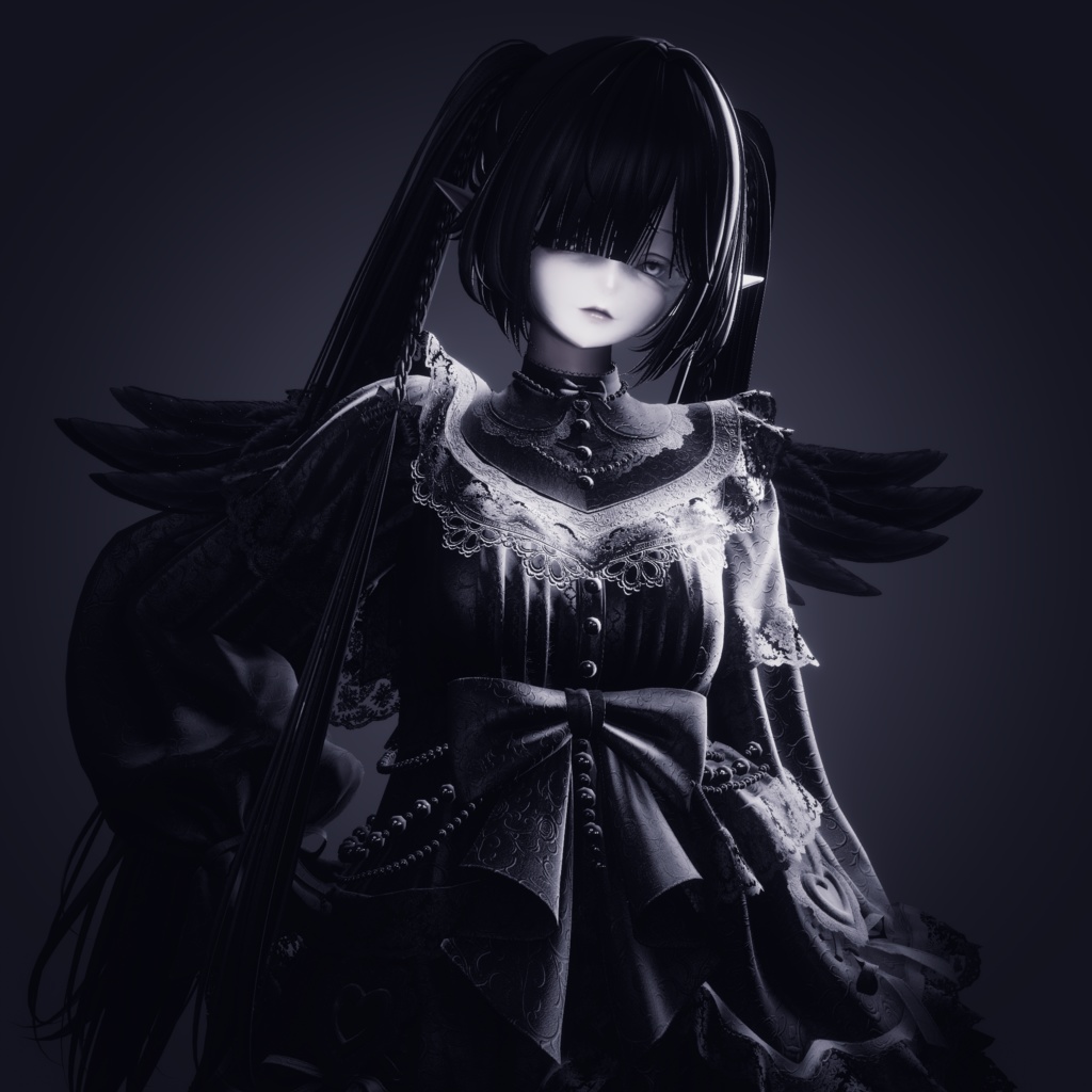 - Black Rim Preset - 黒リムプリセット