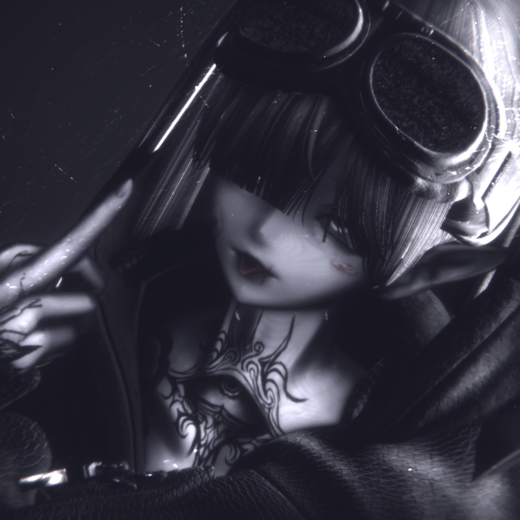 - Black Rim Preset - 黒リムプリセット