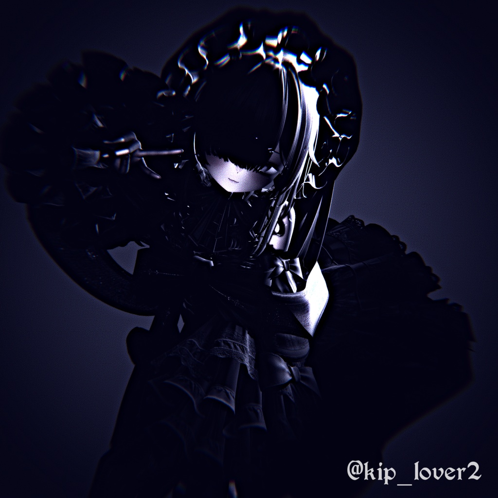 - Black Rim Preset - 黒リムプリセット