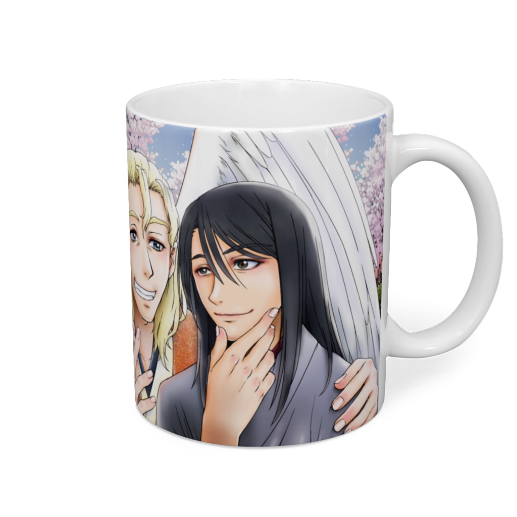 マグカップ（セイメイさん＆真白）