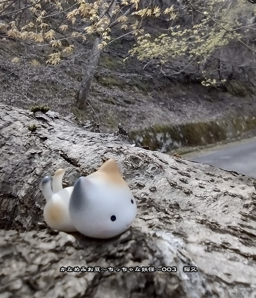 猫又 (かなめみお豆~ちっちゃな妖怪~003)