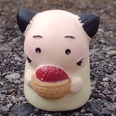 小豆洗い　（かなめみお豆～ちっちゃな妖怪～020）