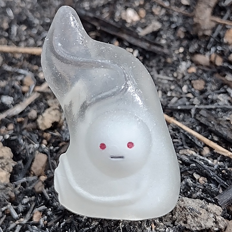 煙々羅　（かなめみお豆～ちっちゃな妖怪～070）