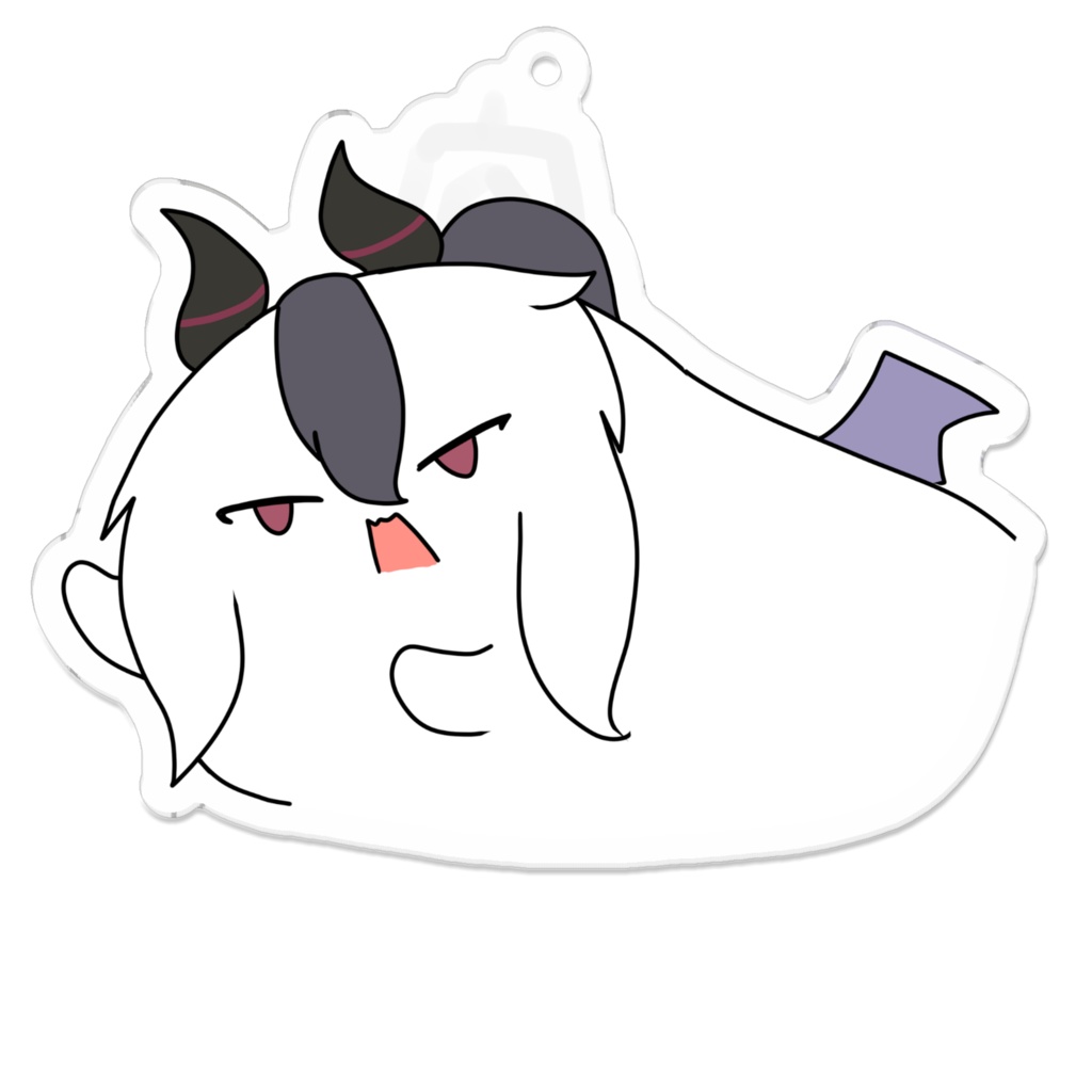 アクリルキーホルダー　カヨコモチ（威嚇）
