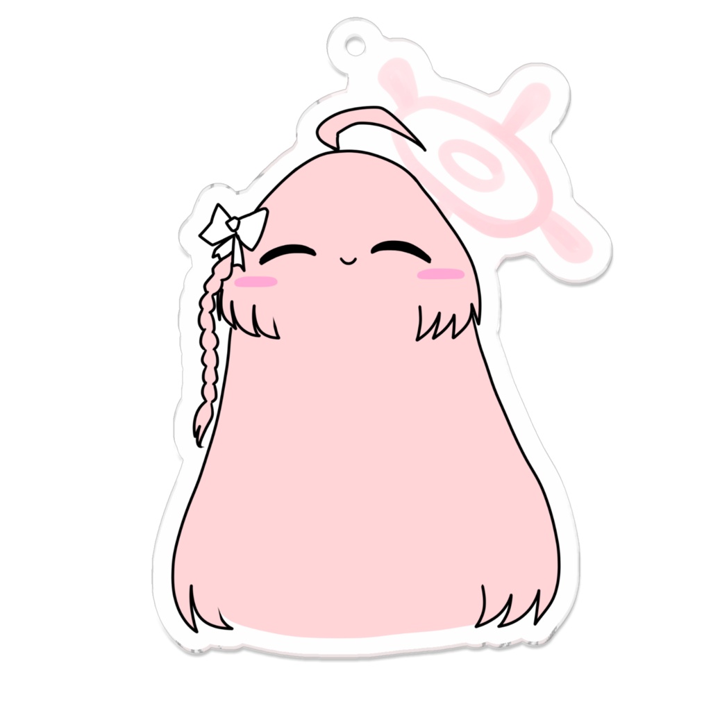 アクリルキーホルダー　ハナコダマ（立姿）