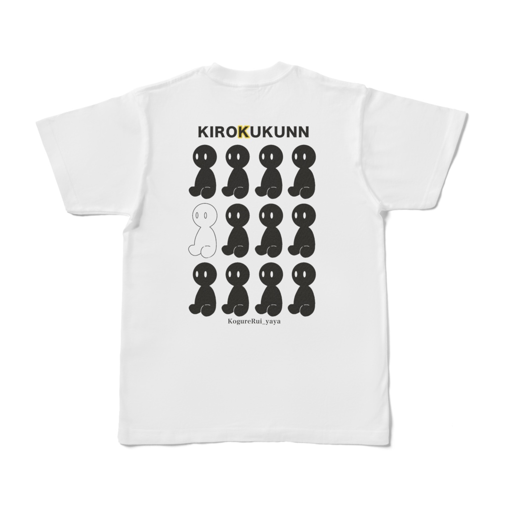 記録くんTシャツ(白)