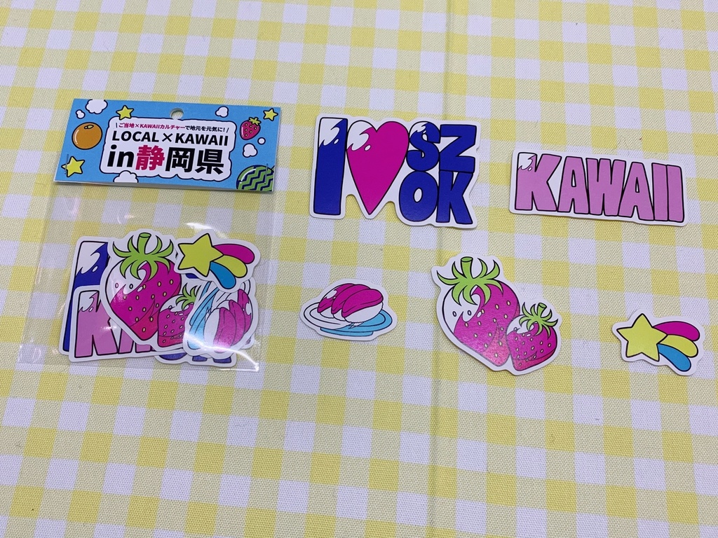 ご当地よくばりシールB【中部】