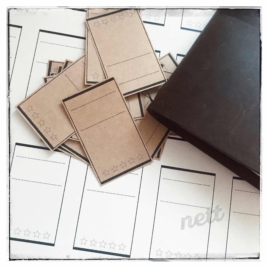 【nett】記録シート