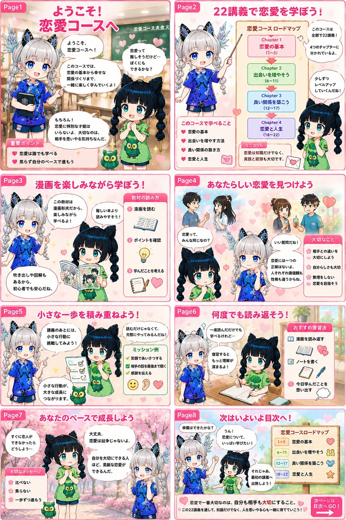 【漫画で学ぶ】恋愛入門コース|初心者向け恋愛教材(全22講義)|オールアカデミー