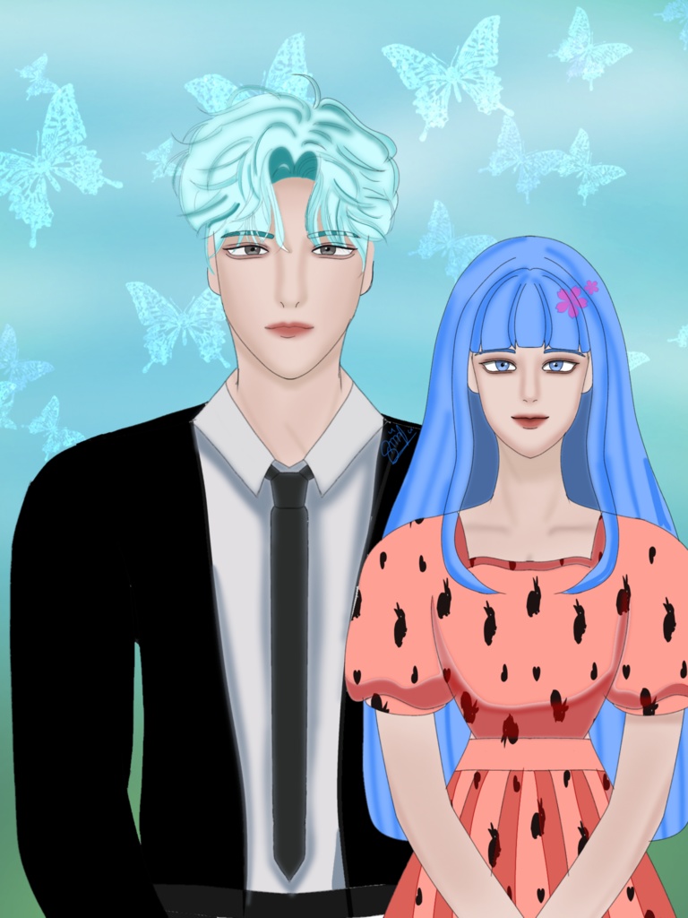 Couple ilustrasi