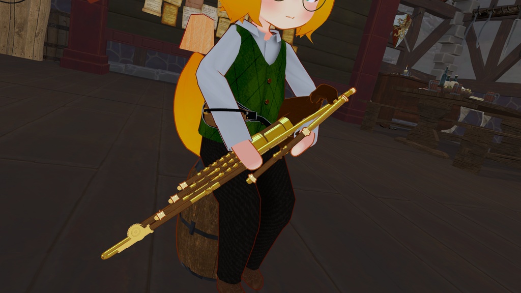 【3Dモデル】イーリアンパイプス Uilleann Pipes