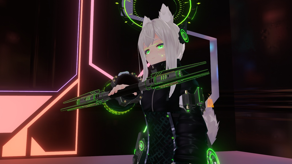 サイバーパンク風セーバー