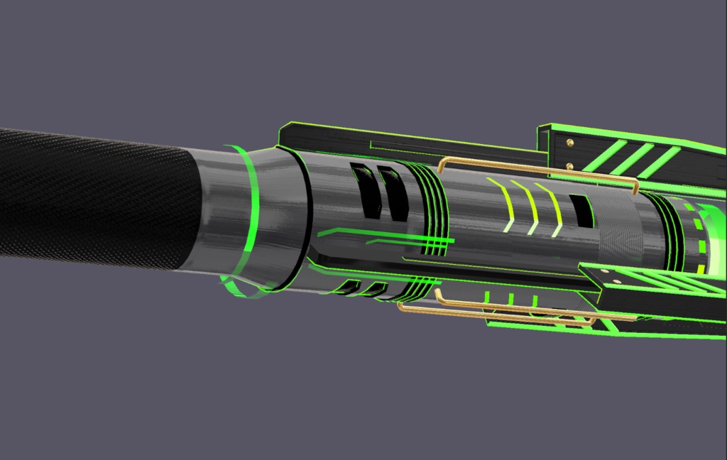 サイバーパンク風セーバー