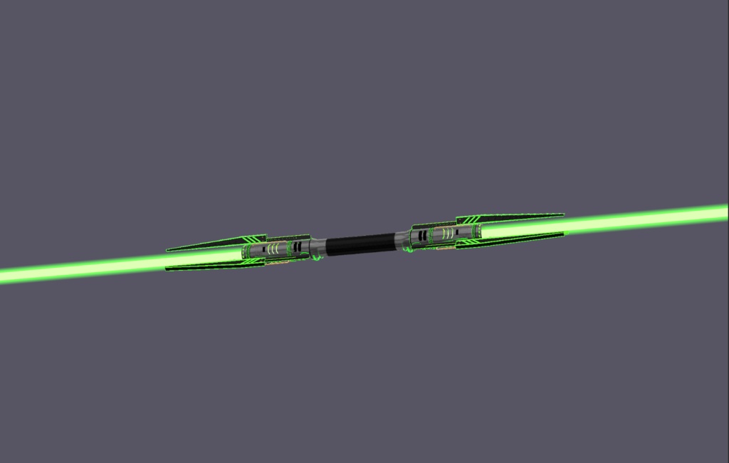 サイバーパンク風セーバー