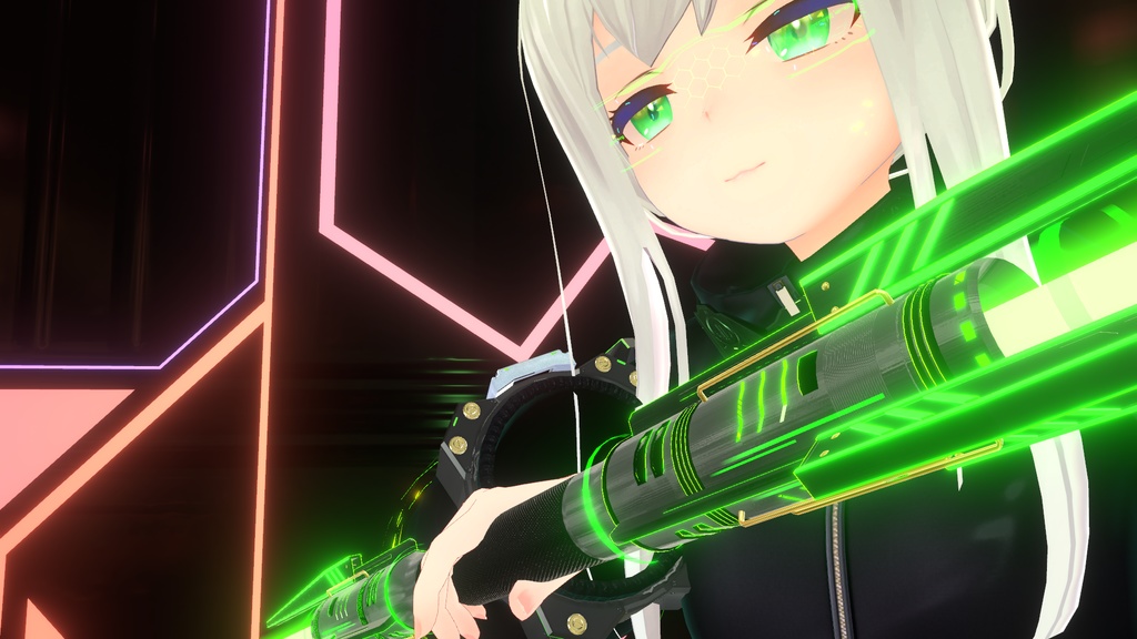 サイバーパンク風セーバー