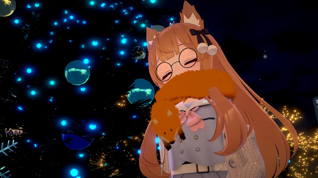 きつねマフラー【3Dモデル】