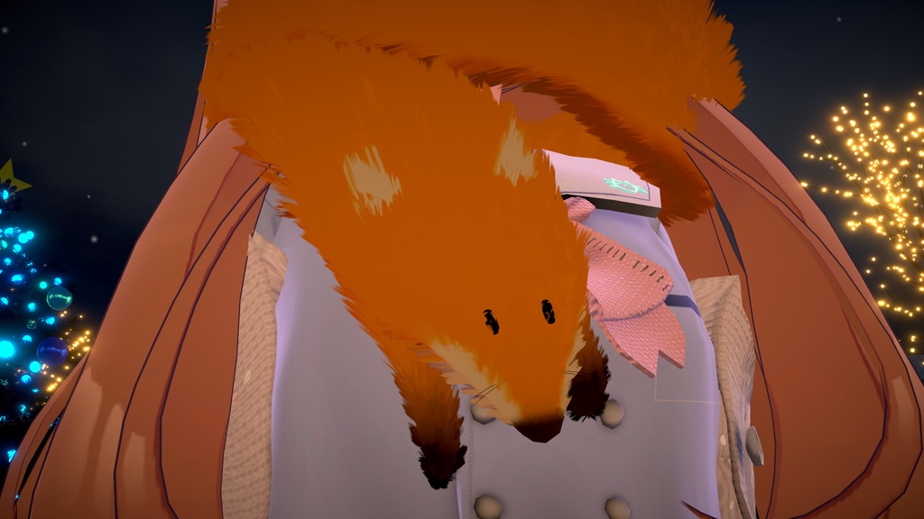 きつねマフラー【3Dモデル】