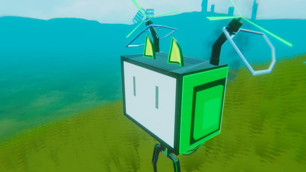 サイバーねこ型ドローン