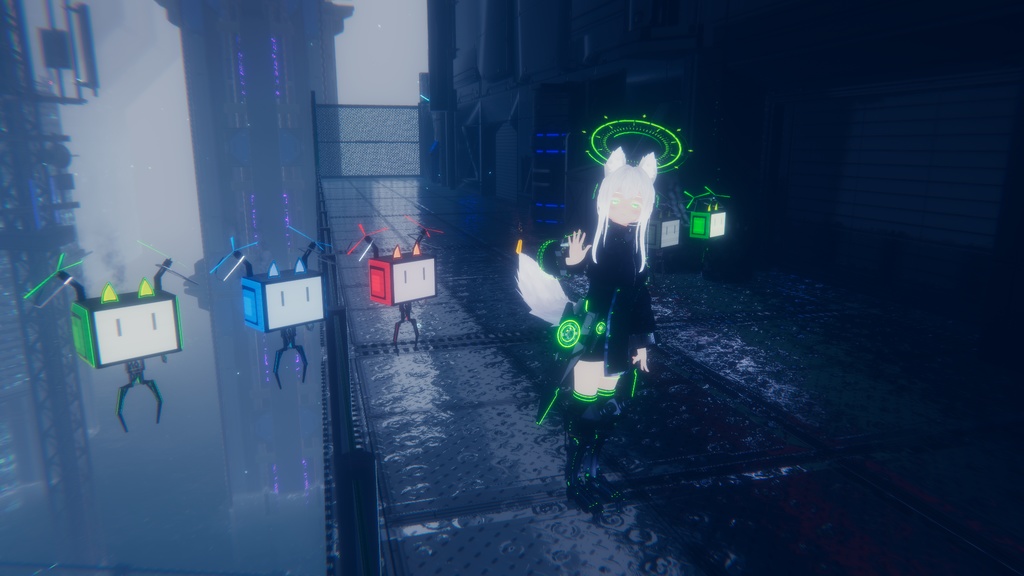 サイバーねこ型ドローン