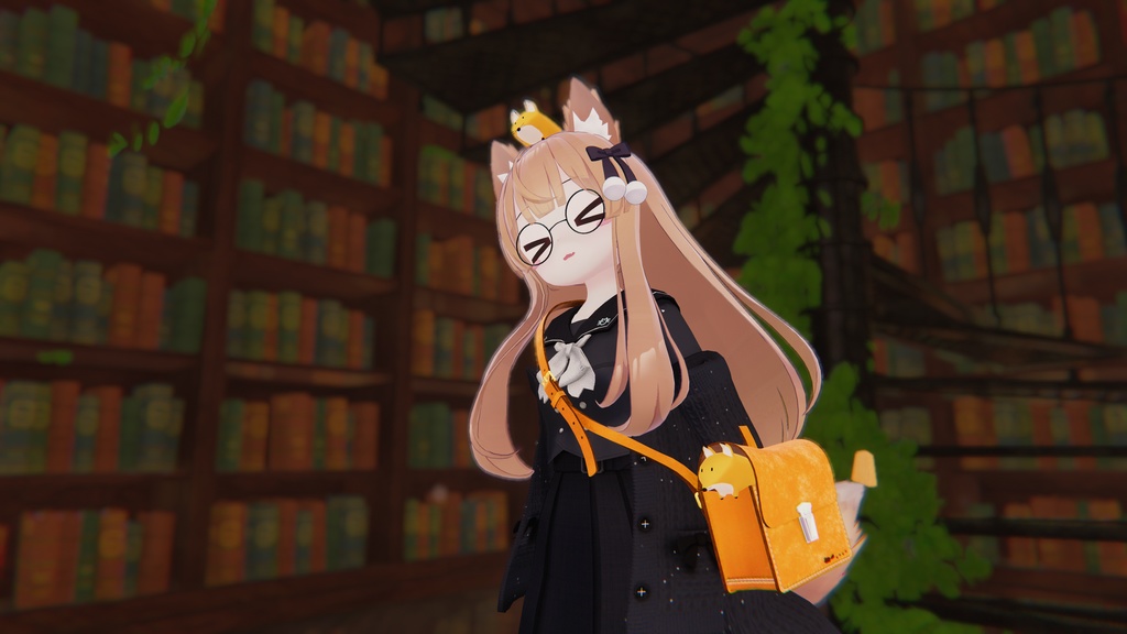 きつねの住むショルダーバッグ