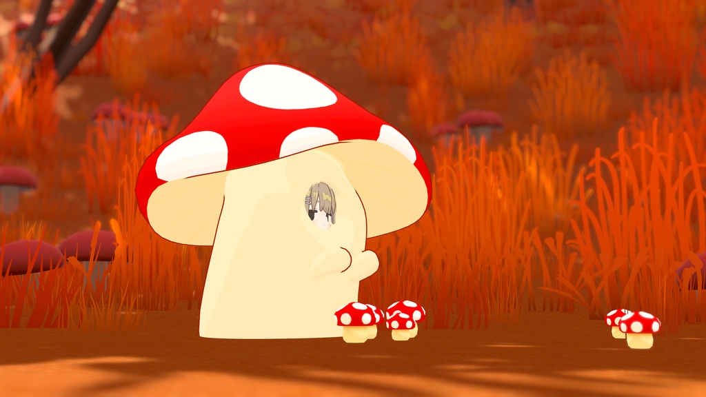 きのこの着ぐるみ【キプフェル対応】