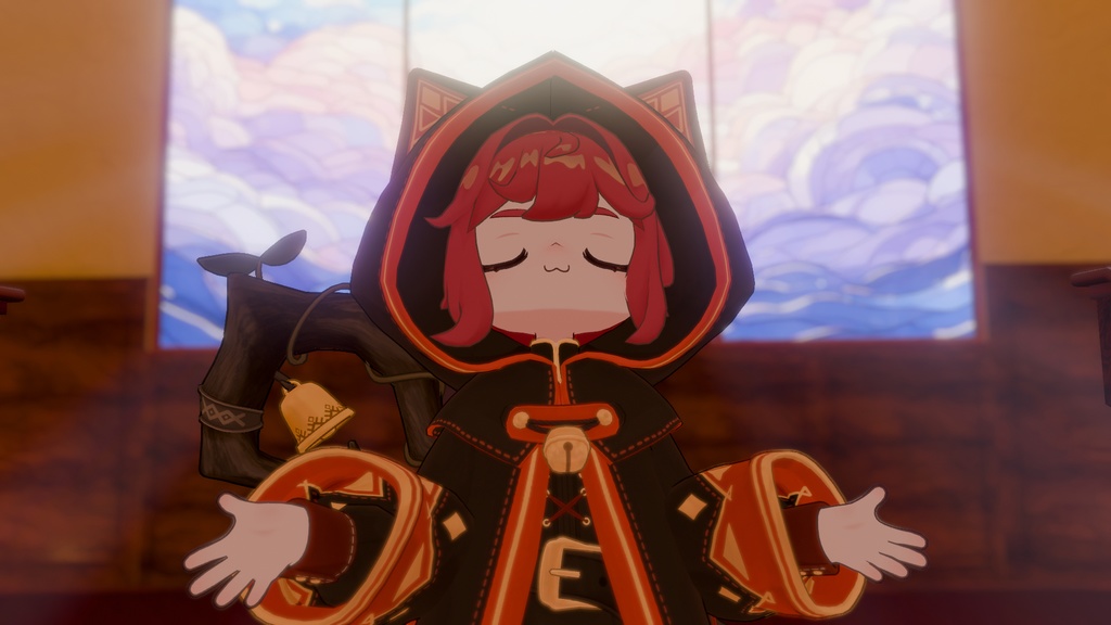 旅の魔導師服【4アバター対応】