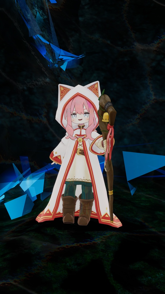 旅の魔導師服【4アバター対応】