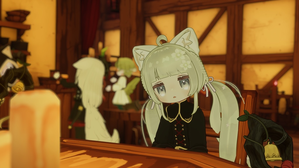 旅の魔導師服【4アバター対応】