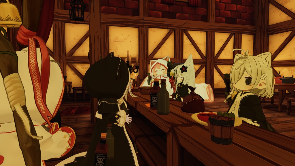 旅の魔導師服【4アバター対応】