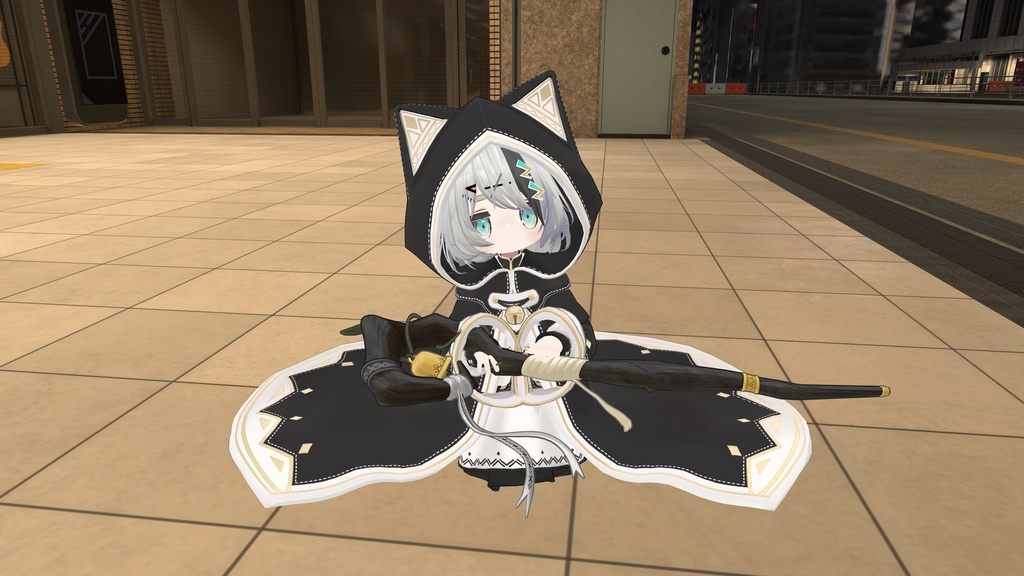 旅の魔導師服【4アバター対応】