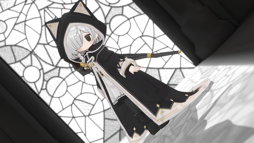 旅の魔導師服【4アバター対応】