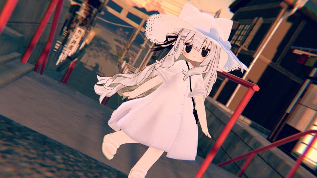 リネンワンピース【3アバター対応】