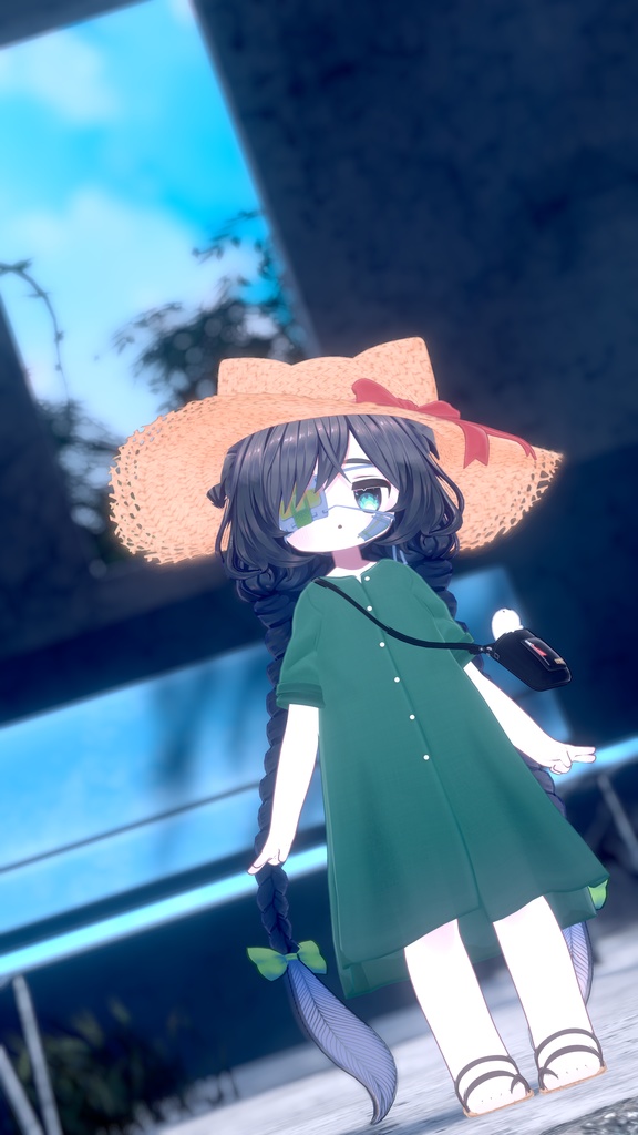 リネンワンピース【3アバター対応】