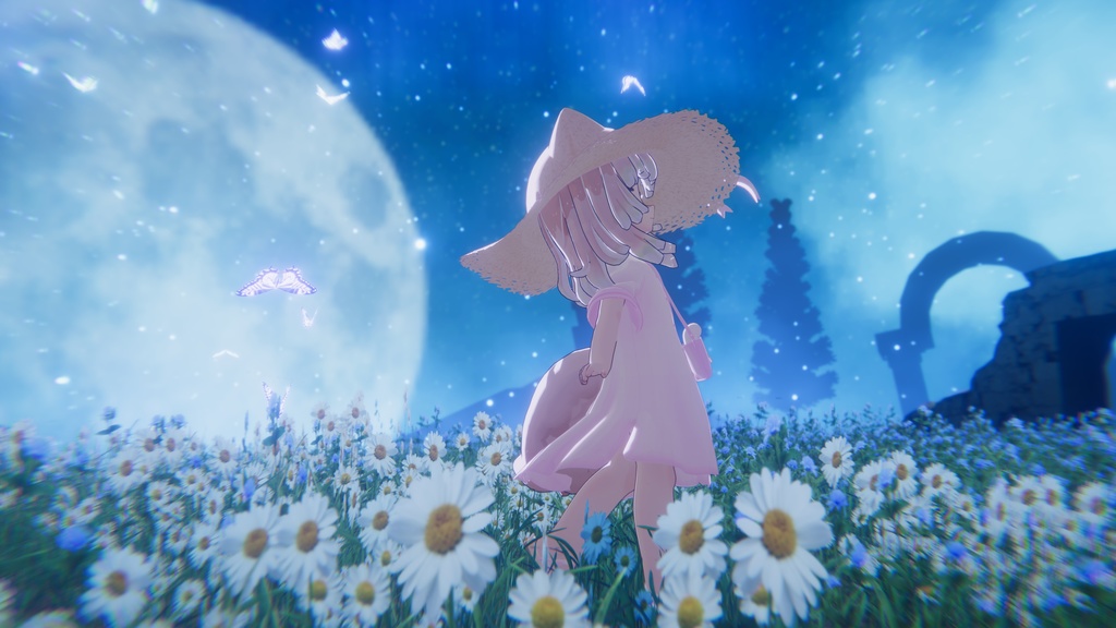 リネンワンピース【3アバター対応】