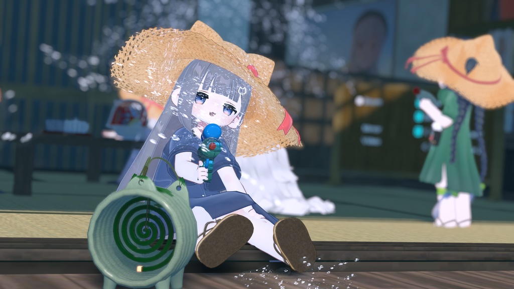 リネンワンピース【3アバター対応】