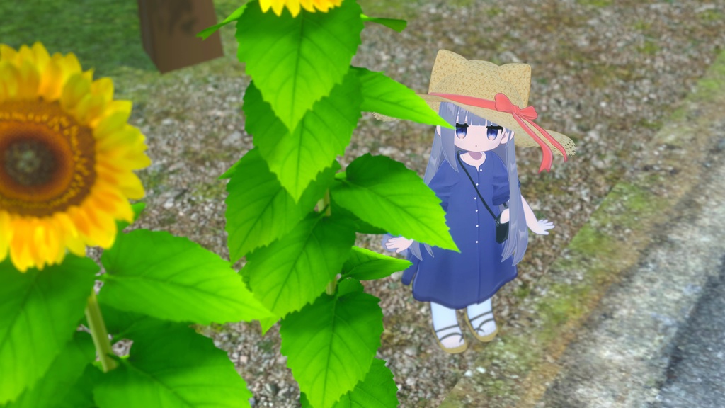 リネンワンピース【3アバター対応】