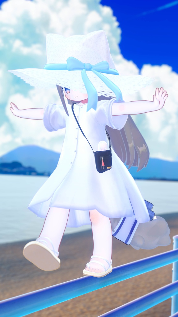 リネンワンピース【3アバター対応】