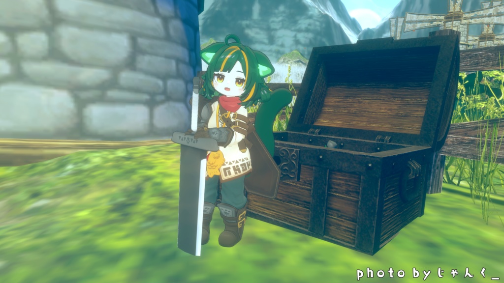 見習い剣士コーデ