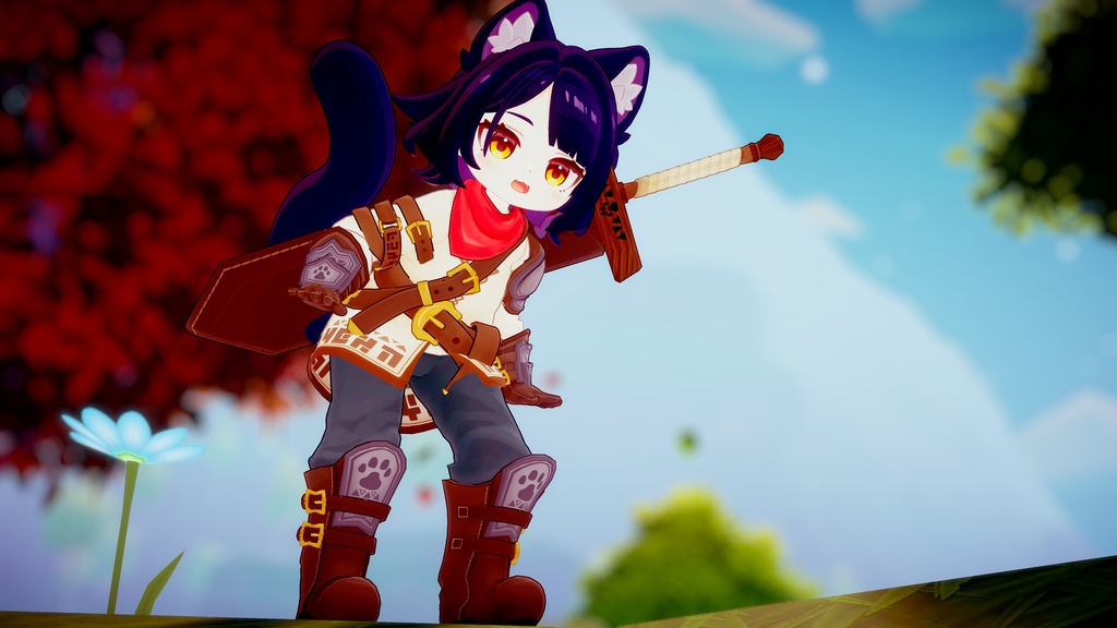 見習い剣士コーデ