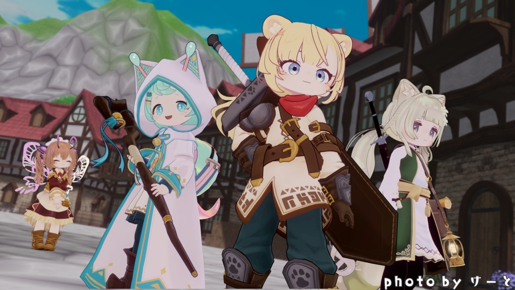 見習い剣士コーデ