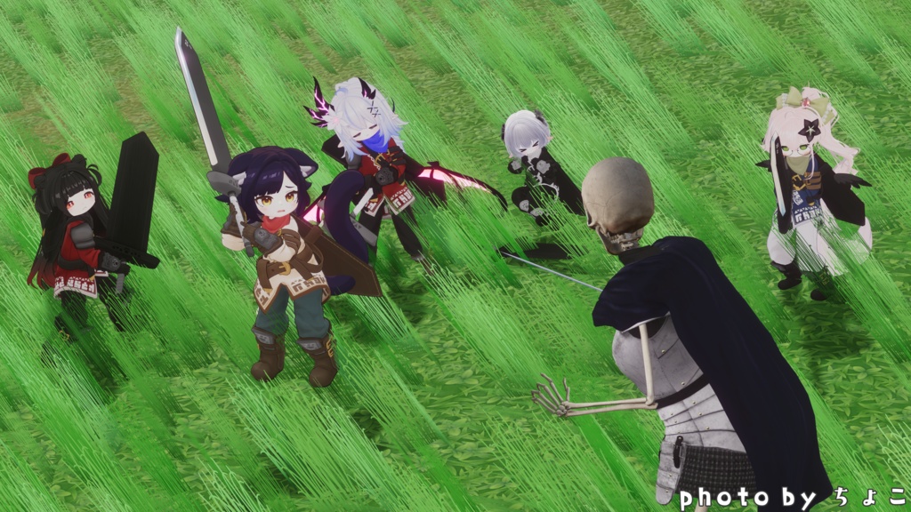 見習い剣士コーデ