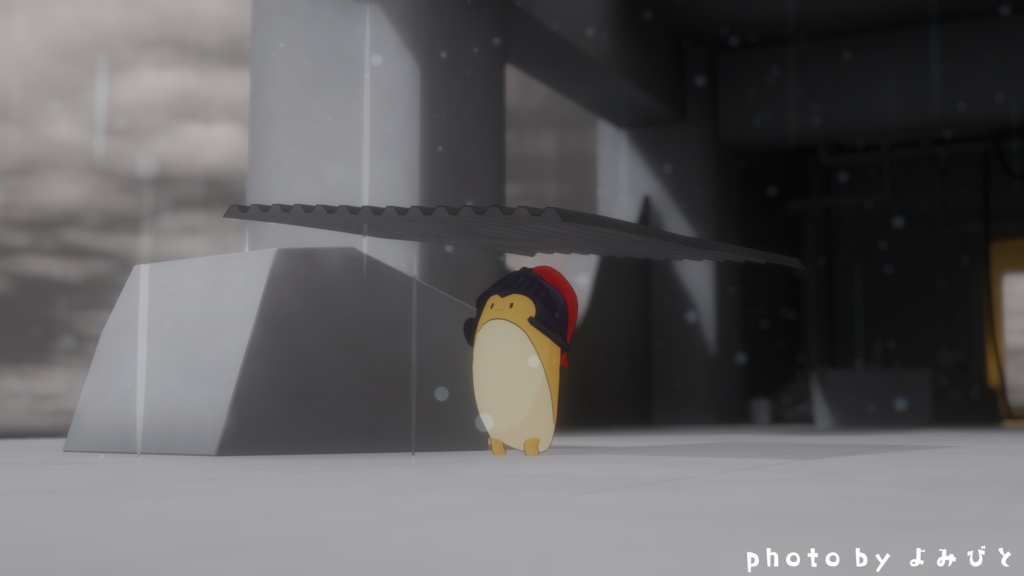 【VRChat向けアバター】つちのこナイト