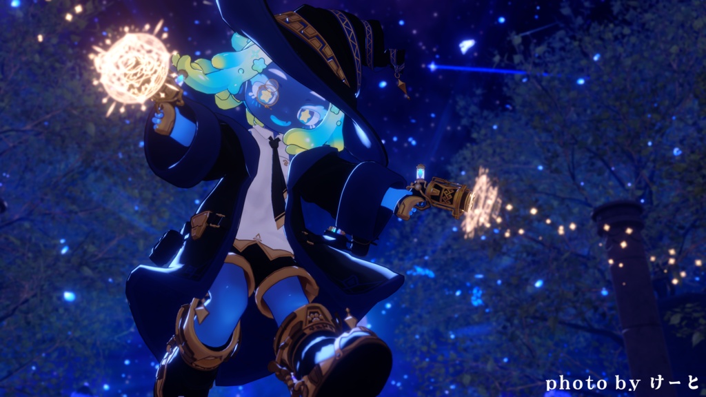 結晶機功の魔導銃士【4アバター対応】