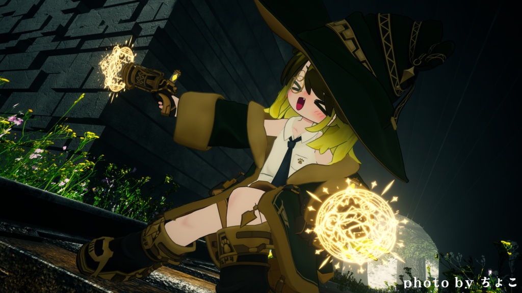 結晶機功の魔導銃士【4アバター対応】