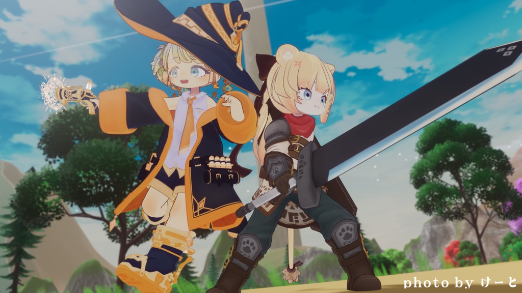 結晶機功の魔導銃士【4アバター対応】